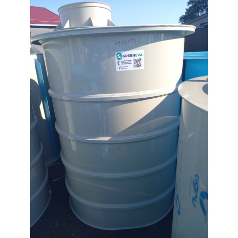 Купель овальная 2123 л (1,6х1,3х1,3 м)  фото №11