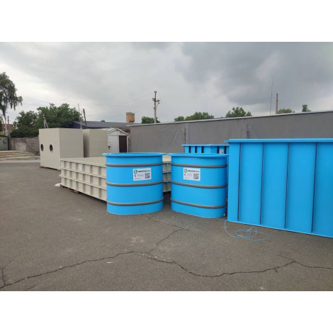 Купель овальная 2123 л (1,6х1,3х1,3 м)  фото №13