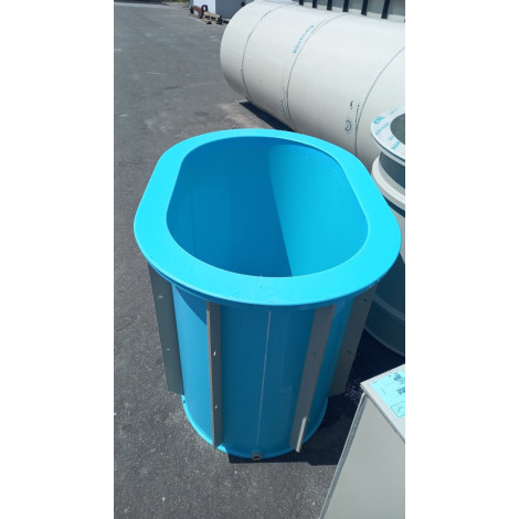 Купель овальная 2123 л (1,6х1,3х1,3 м)  фото №18