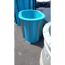 Купель овальная 604 л (1,1х0,7х1 м) фото