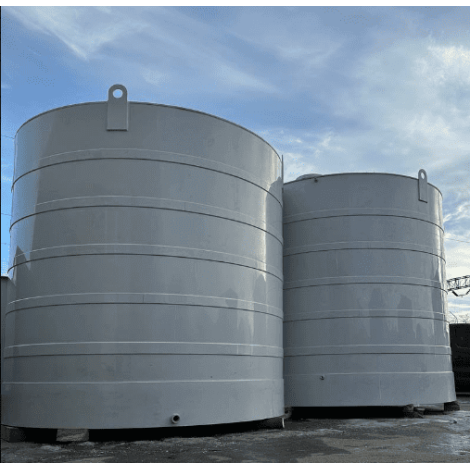 Емкость сварная полипропиленовая 10000 л с подогревом фото