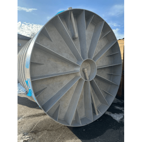 Емкость сварная полипропиленовая 10000 л с подогревом  фото №4