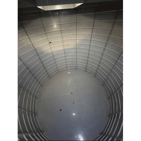 Емкость сварная полипропиленовая 10000 л с подогревом  фото №2