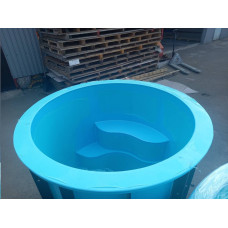 Чаша басейну кругла 1200х1200 мм додатково комплект зі сходинкою (під замовлення) фото