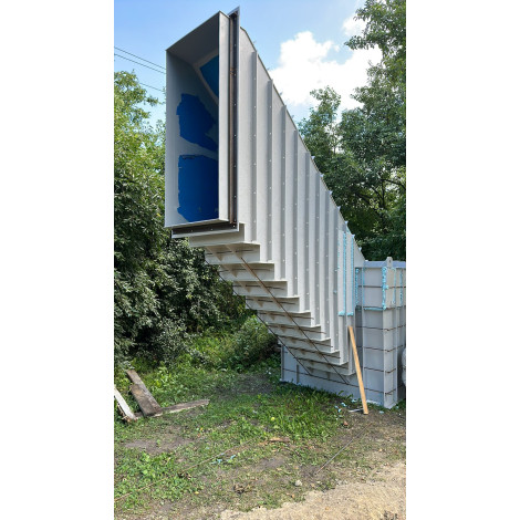 Погреб пластиковый прямоугольный с боковым входом COM-BOX ТОП 2,5х2,5х2 м  фото №23