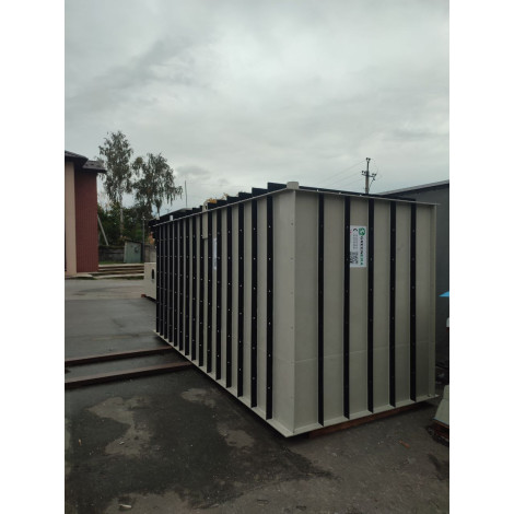 Погреб пластиковый прямоугольный с боковым входом COM-BOX ТОП 2,5х2,5х2 м  фото №49