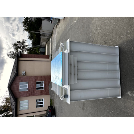 Погреб пластиковый прямоугольный с пологим входом COM-BOX ТОП 2х2х2 м  фото №20