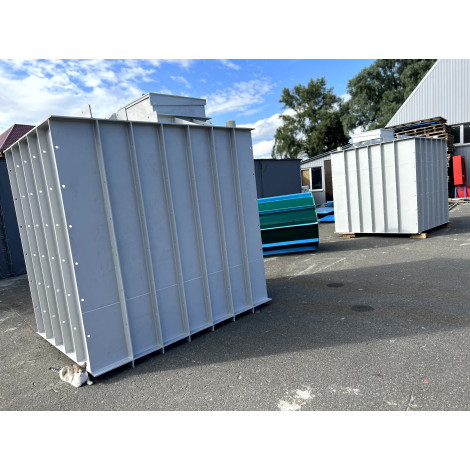 Погріб пластиковий прямокутний з вертикальним входом COM-BOX ТОП 3х2х2 м  фото №23