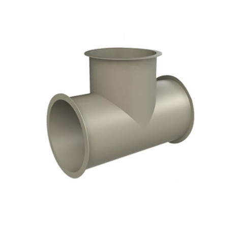 Круглий поліпропіленовий трійник D-550 мм фото