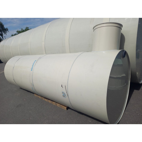 Пластиковая выгребная яма на 5 м3 горизонтальная  фото №8