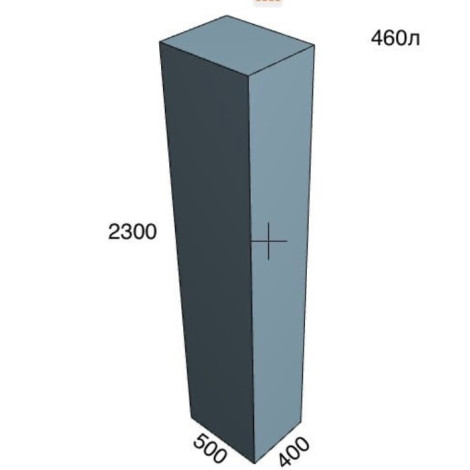 Ємність Drink-COM-P з поліпропілену для води 400х500х2300 мм  фото №2