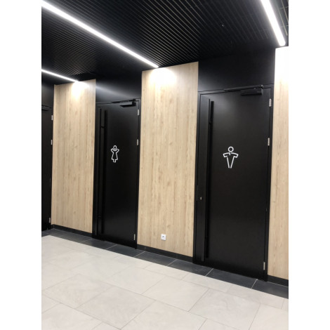 Сантехнічна перегородка HPL Z105 Soft Touch (вартість за лист)  фото №22