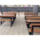 Декоративная HPL панель, компакт-плита 4626 Natural AUSTRALIA CHESTNUT, черное ядро, 2100х700x12 (цена за лист)  фото №8