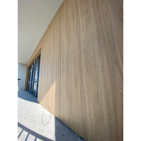 Декоративная HPL панель, компакт-плита 4662 Natural SARATOGA CREAM, черное ядро, 2100х1400x12 (цена за лист)  фото №11