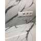 Декоративная HPL панель, компакт-плита 5657 Esse AFYON MARBLE, черное ядро, 2100х700x12 (цена за лист)  фото №4