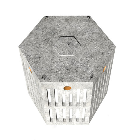 Дренажный бетонный модуль 3000 л  фото №9