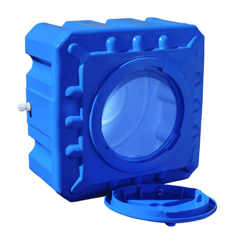 Ємність квадратна на 100 літрів, Двошарова фото