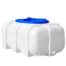 Ємність на 100 літрів, горизонтально овальна, Одношарова фото