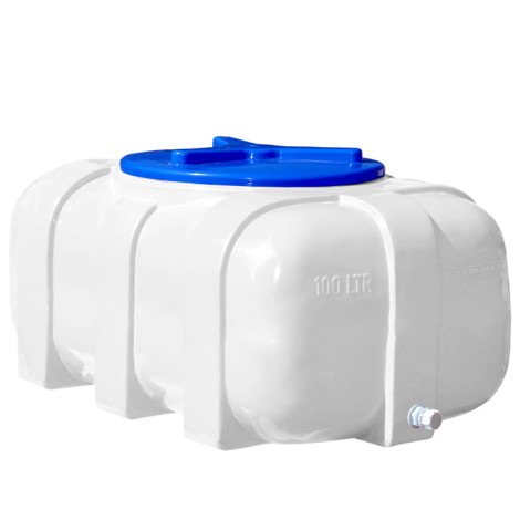 Ємність на 100 літрів, горизонтально овальна, Одношарова фото