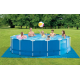 Каркасний басейн Intex 28242 (457х122 см) з картриджним фільтром, драбиною, підкладкою і тентом  фото №2