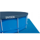 Каркасний басейн Intex 28242 (457х122 см) з картриджним фільтром, драбиною, підкладкою і тентом  фото №5