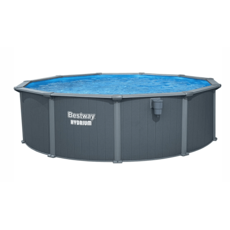 Сборный бассейн Bestway Hydrium 561CU (488х132 см) с песочным фильтром, лестницей и тентом  фото №3