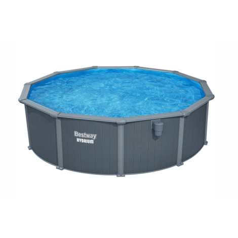 Сборный бассейн Bestway Hydrium 561CU (488х132 см) с песочным фильтром, лестницей и тентом  фото №4
