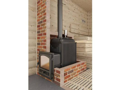 Банна піч, камінь для лазні на дровах.