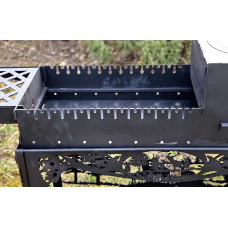 Мангал-піч на 12 шампурів  фото №4