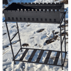 Мангал зварний “Патріот” 10 шампурів 4 мм фото