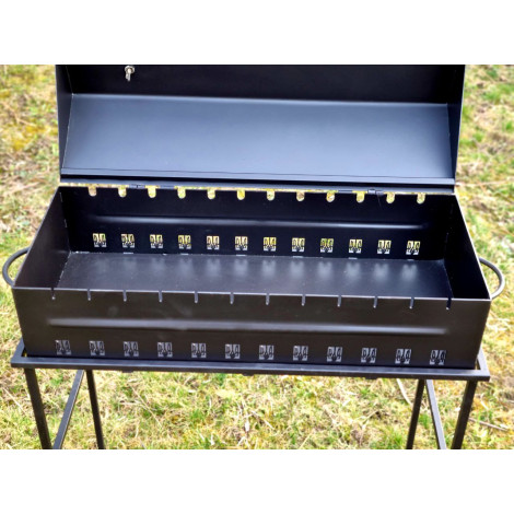 Мангал садовий на 12 шампурів 3 мм  фото №9