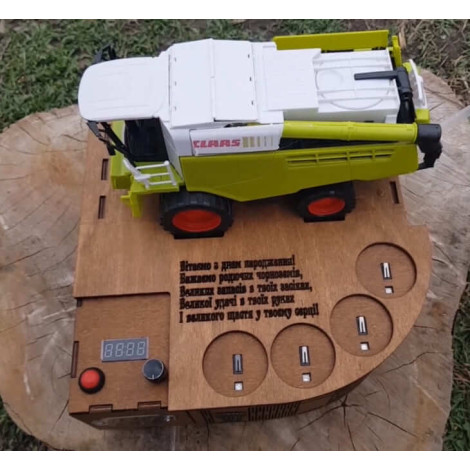 Наливатор “Комбайнер” CLAAS-MINI під 4 чарки  фото №4