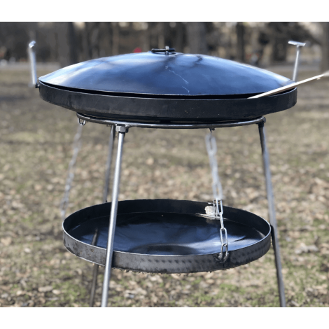 Сковорода із диска САДЖ 40 см  фото №6