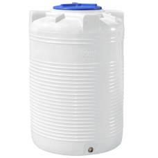 Бочка вертикальная на 500 литров, полиэтиленовая фото