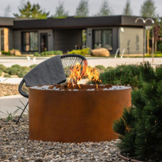 Гриль-вогнище OXA Round з CorTen (чаша для вогню) фото