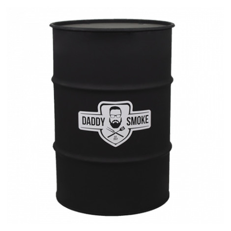 Гриль-бочка Daddy Smoke вугільна фото