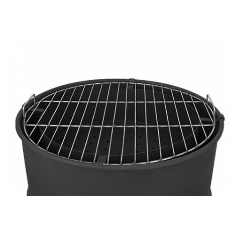 Гриль-бочка Daddy Smoke вугільна  фото №2