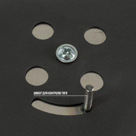 Мангал-барбекю стаціонарний Daddy Smoke на 12 шампурів  фото №3