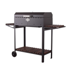 Мангал-барбекю стаціонарний Daddy Smoke на 12 шампурів фото