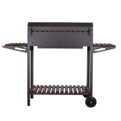 Мангал-барбекю стаціонарний Daddy Smoke на 12 шампурів  фото №2