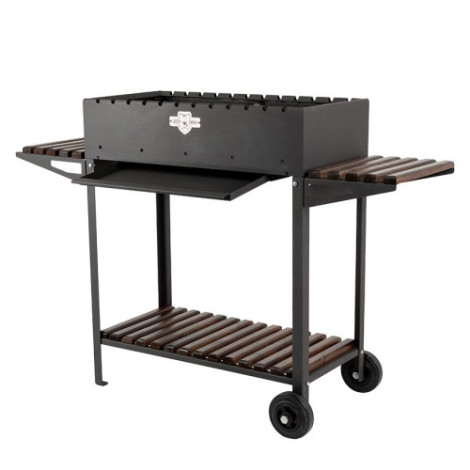 Мангал стаціонарний Daddy Smoke на 12 шампурів  фото №4