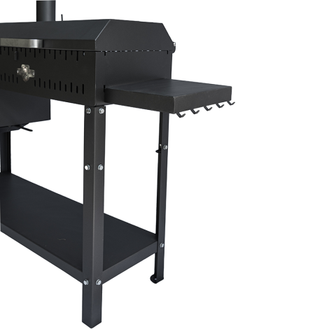 Піч-барбекю стаціонарний Daddy Smoke на 12 шампурів 5мм  фото №23