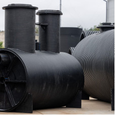 Нафтовловлювач 65 л/с з тонкошаровим і коалесцентним фільтром з концентрацією забруднень: по нафтопродуктах – 70 мг/л і завислих речовинах – 500 мг/л								 фото