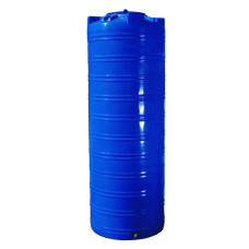 Бочка вертикальная на 1000 литров, Двухслойная узкая фото