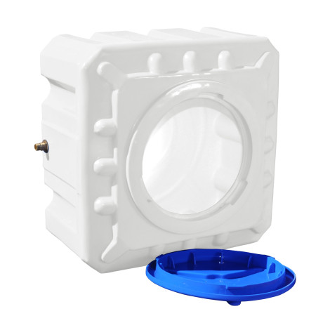 Ємність квадратна на 300 літрів, Одношарова  фото №3