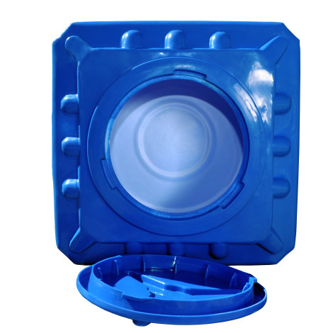 Ємність квадратна на 200 літрів, Двошарова  фото №4