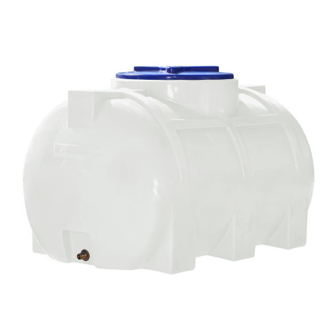 Емкость 250 литров, горизонтальная фото