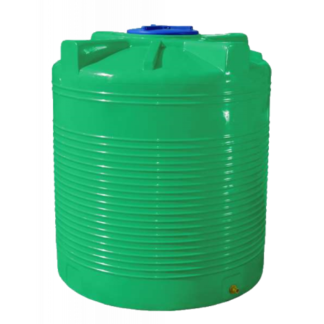 Вертикальная емкость на 300 литров, Двухслойная  фото №2