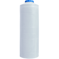 Емкость 1000 л узкая вертикальная фото