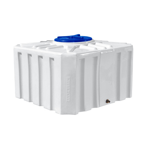 Ємність квадратна на 200 літрів, Одношарова фото